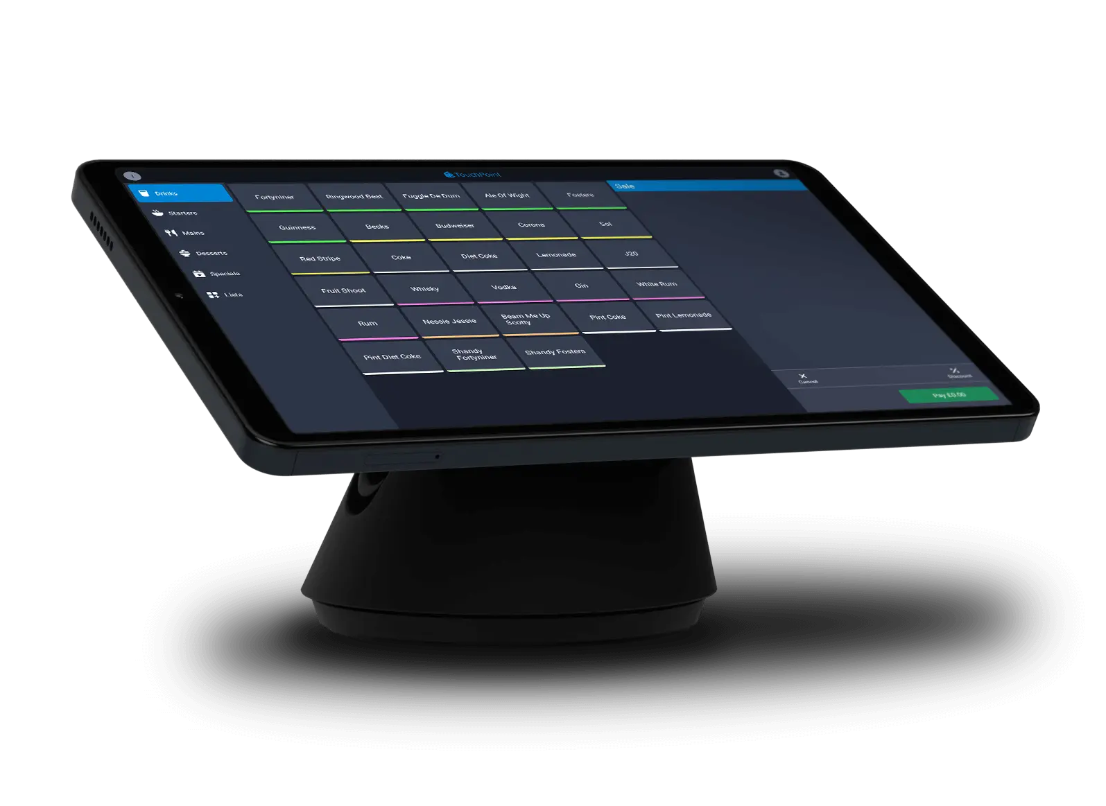 TouchPoint Lite Mobile EPOS | Portable EPOS for Hospitality & Retail