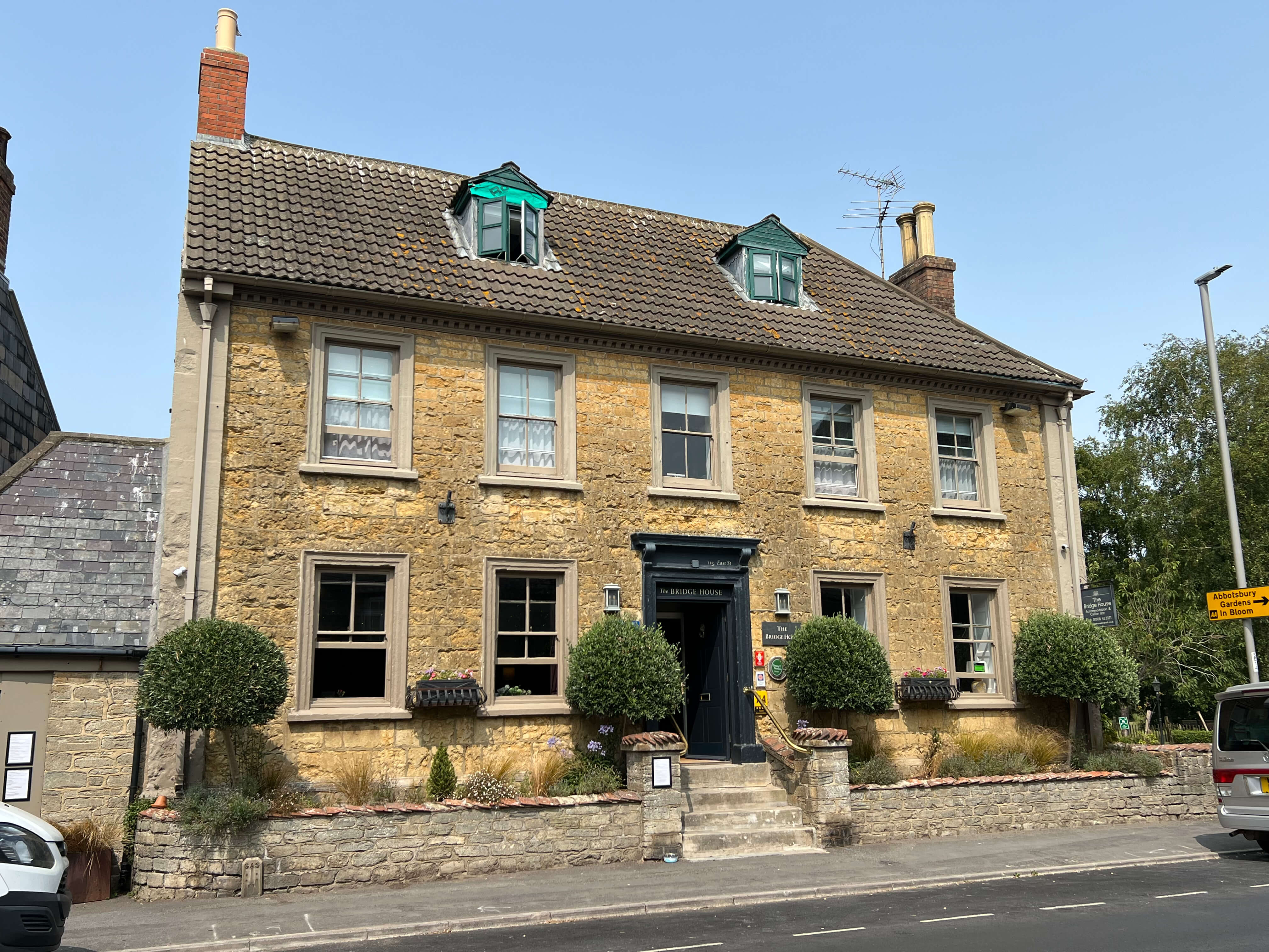 Hospitality venue used to illustrate web design for pubs and restaurants