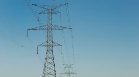 Business team reviewing energy usage dashboards