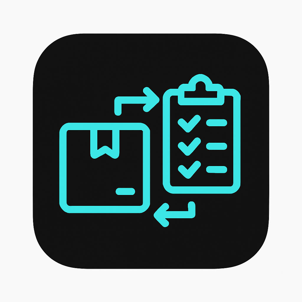 Stock Control & Supplier Orders Icon